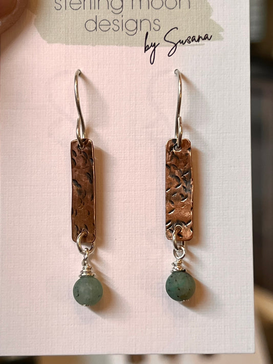 Copper Earring Set