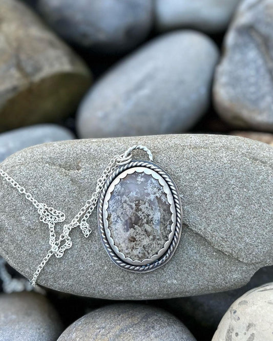 Moss Agate stone